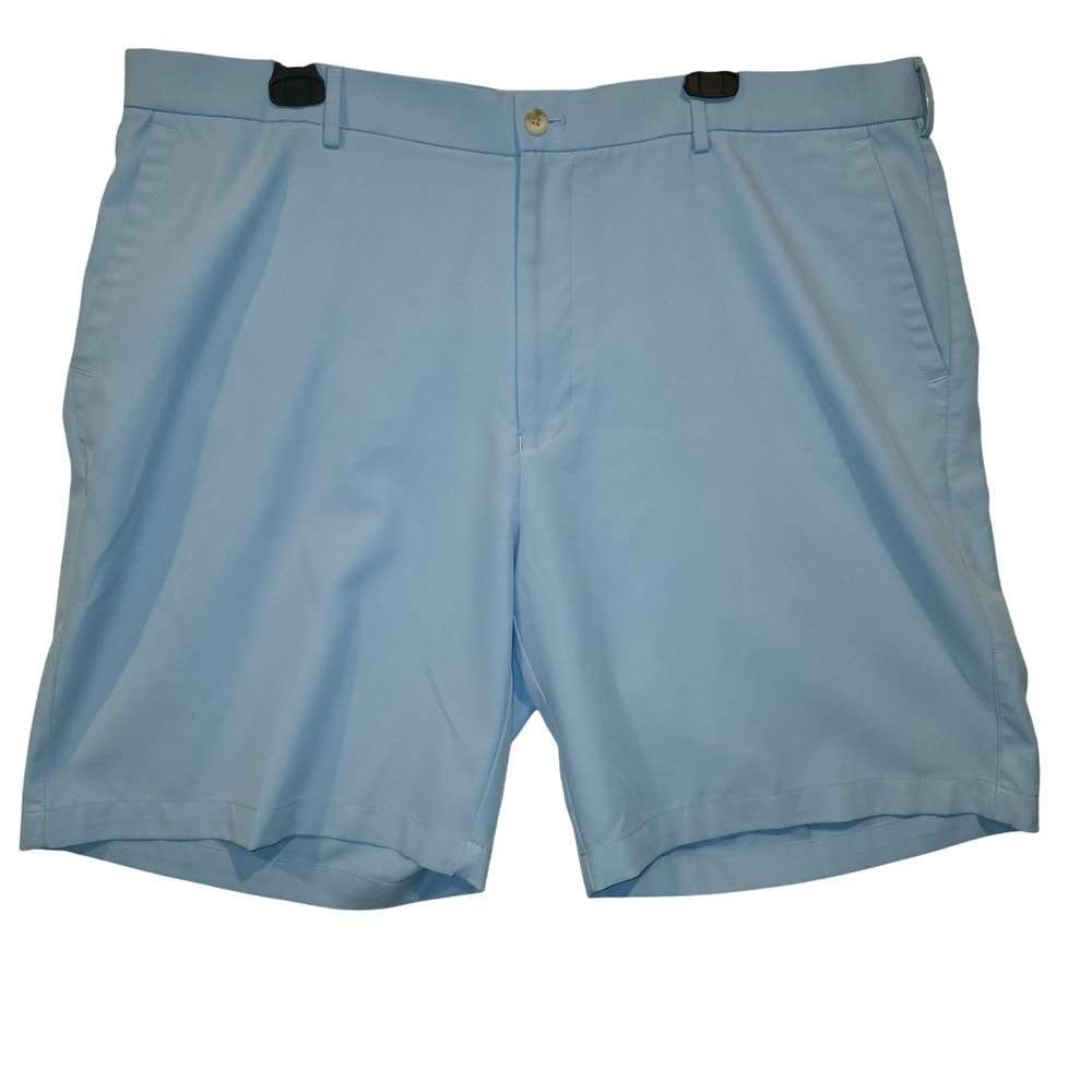 Peter Millar Crown Sport Mens‎ Light Blue Wicking Golf Shorts 40 MC00EB82